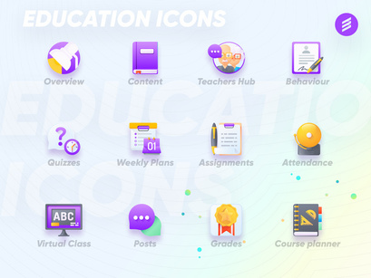 Education Icons - Freebies