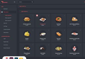 Tomatus-Restaurant Admin Dashboard UI Kit