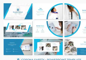 Corona Safety - PowerPoint Template