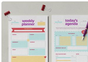Daily Weekly Activity Planner