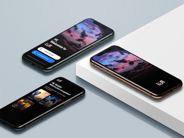 Lofi Music App Ui Design