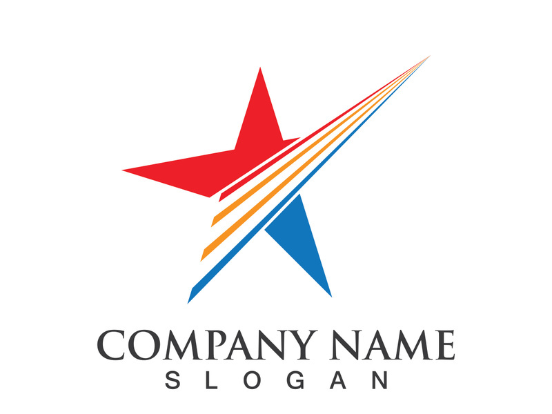 star vector icon illustration design template