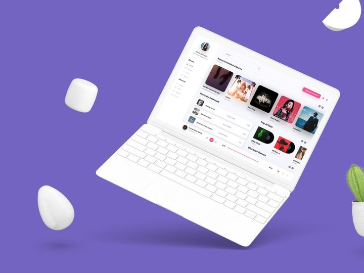 Music Player Web UI