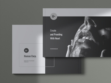 HUMAN Creative Brochure Templates preview picture