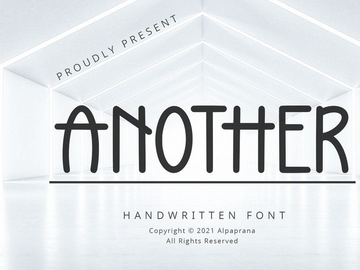 Another - Handwritten Font