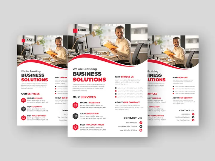 Business Marketing Agency Flyer template Ver-14