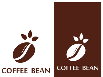 Premium coffee bean logo design. preview picture