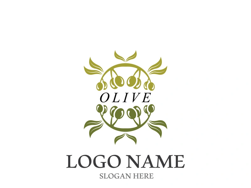 olive icon vector illustration design template