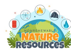 11 Non Renewable Sources of Energy Illustration