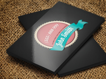 Vintage Business Card Template preview picture