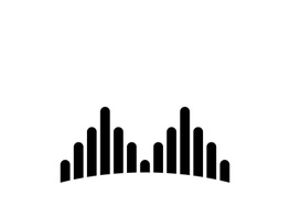 Equalizer Sound waves vector illustration design template preview picture