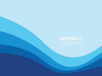 Blue wave water background wallpaper vector preview picture