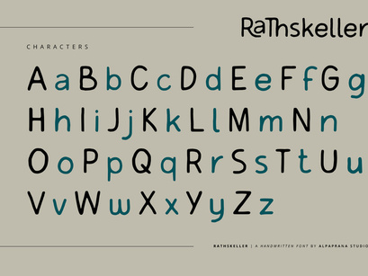 Rathskeller - Handwritten Font