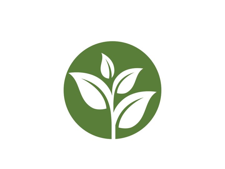 Eco green icon illustration design template
