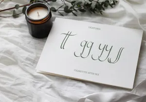 Cigarettes Script Font