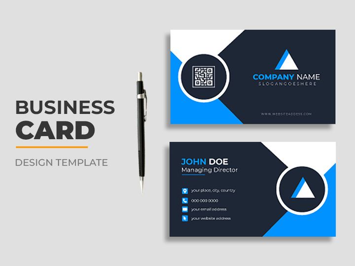 Corporate Business Card Template Ver-17