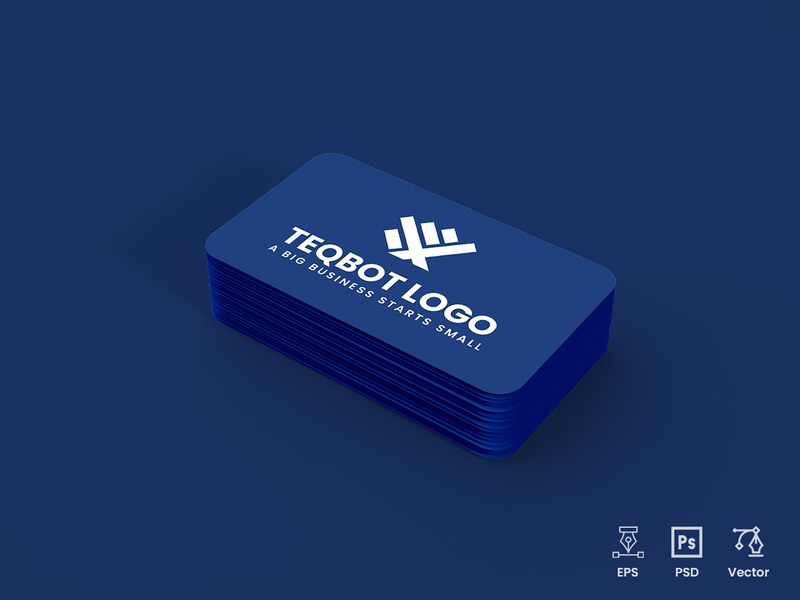 Teqbot Logo Design