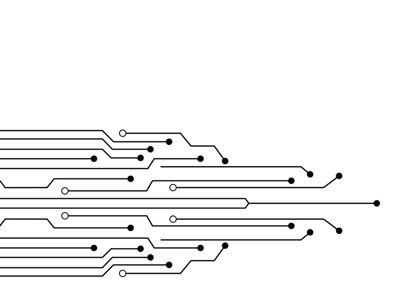 Circuit vector illustration