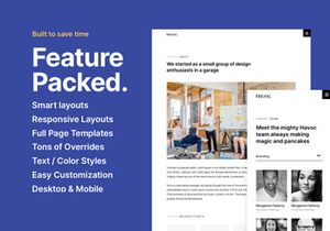 Havoc Agency Website Template