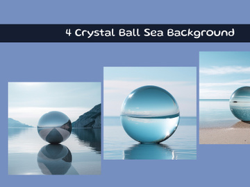 Crystal Ball Sea Background preview picture