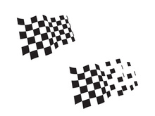 Race flag icon simple design illustration