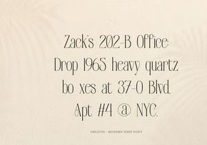 Orlevin | New Modern Serif