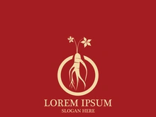 Ginseng vector icon illustration design