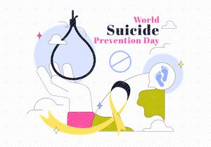 10 Illustration zum Welttag der Suizidprävention