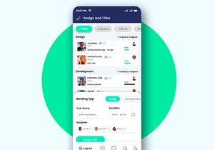 Project Management Mobile App UI Kit