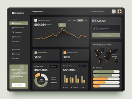 Saleboard - Sales Dashboard Marketing UI KIT preview picture