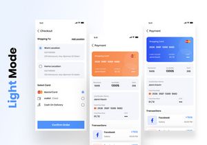 Freebie Payment & Checkout Screens