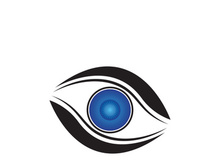 Branding Identity Corporate Eye Care vector logo design