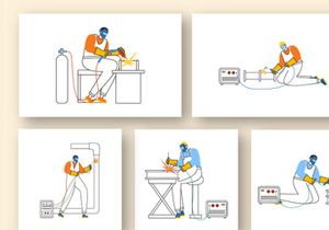 23 Welding Service Illustration