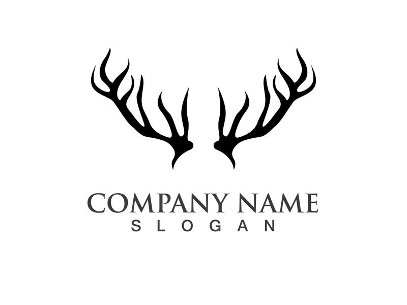 Deer vector icon illustration design
