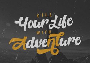 Anhattan - Retro Bold Script Font
