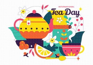 10 International Tea Day Illustration