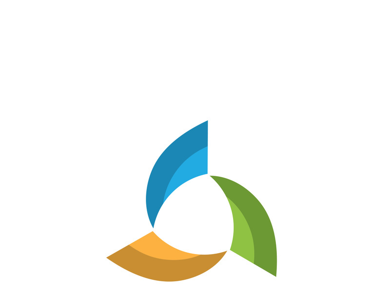 triangle logo vector design illustration template