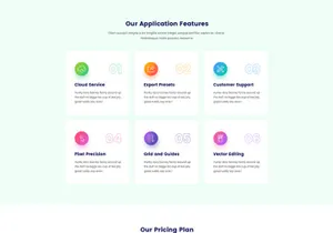 ERP Software PSD Template