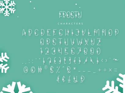 Frosty - Playful Display Font