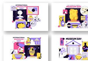 10 International Museum Day Illustration