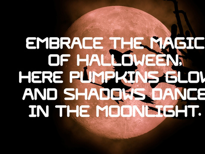 Pumpkin Seamless - Playful Sans Serif