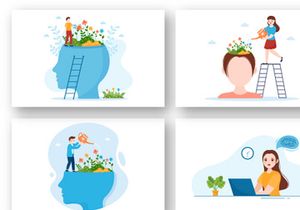 11 Personal Development Illustration