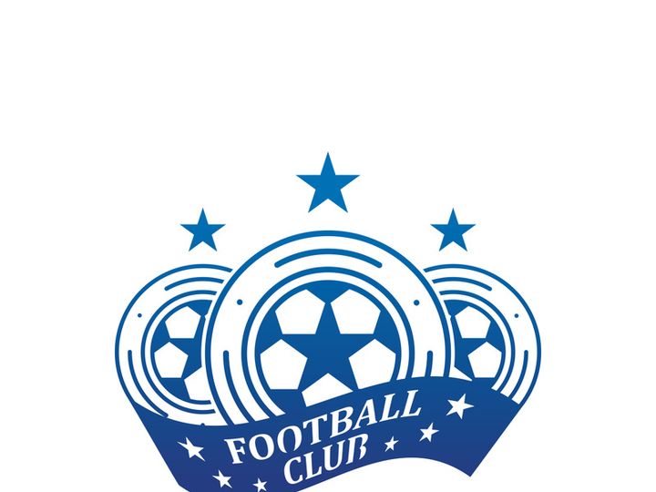 Football logo icon design and symbol soccer club vector