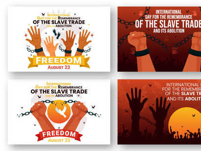 10 Day of the Slave Trade and Abolition Illustration
