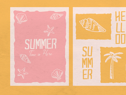 Sunwave Tropika Bay | Hand Drawn Vintage Duo