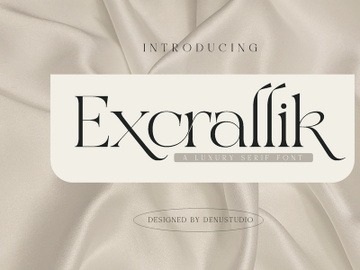 Excrallik Modern Serif preview picture