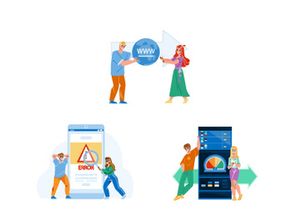 Technology characters