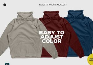 Realistic Hoodie Mockup
