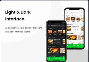 Comida Food App UI Kit