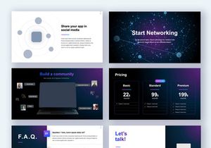 Malek • App Presentation Powerpoint Template